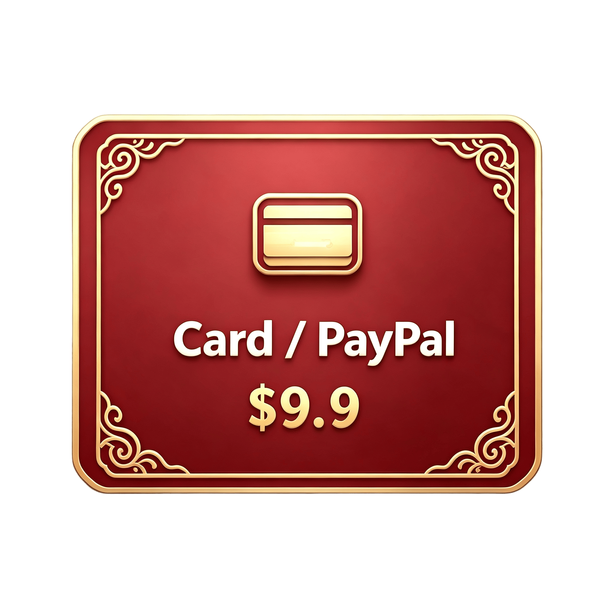 Card / PayPal $9.9